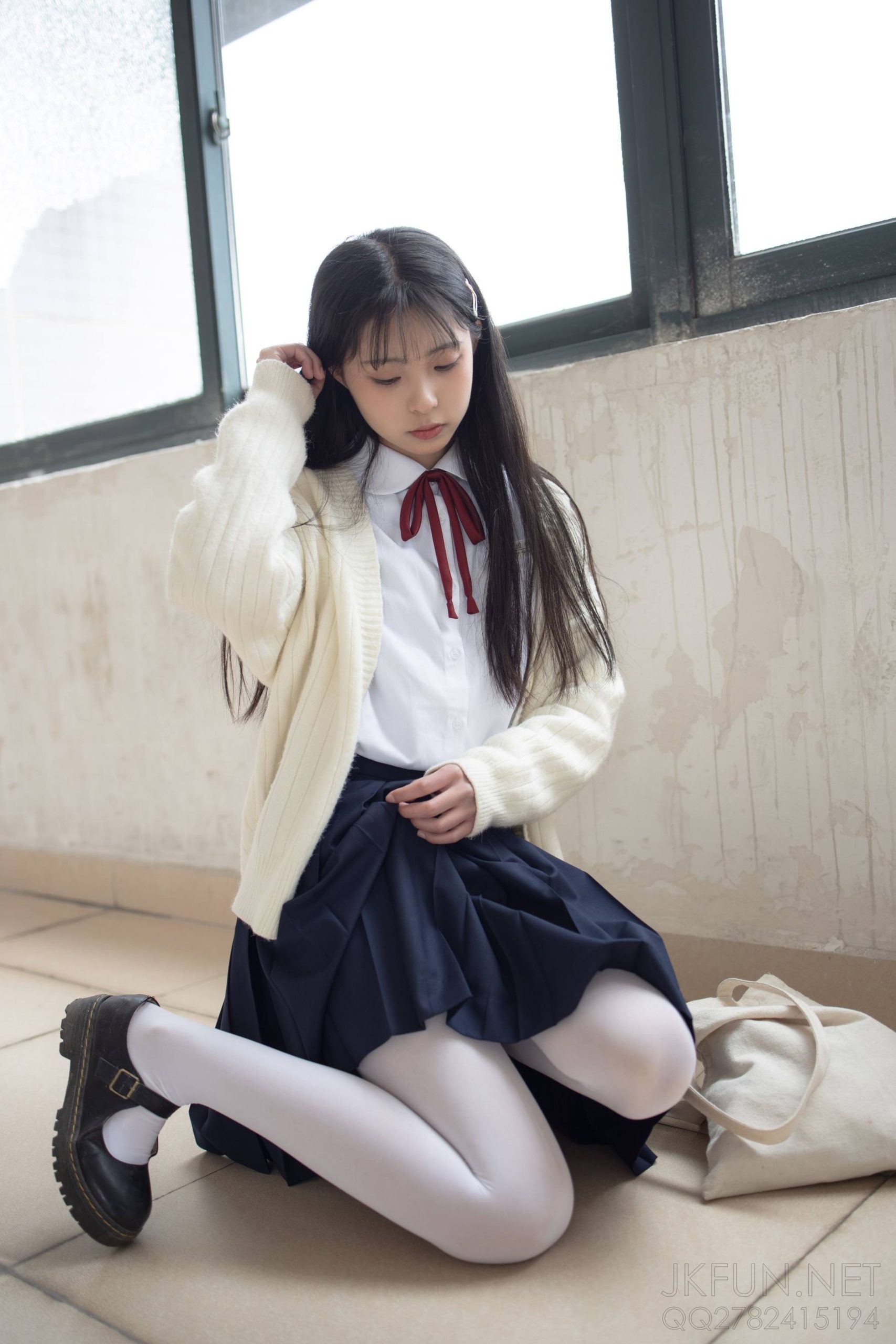 图片[3]-甜美可人的白丝姑娘【127P】20011-探姐姐