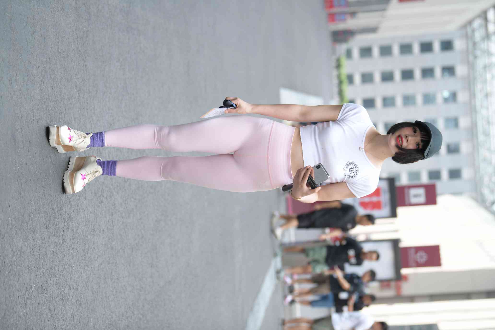 图片[2]-短发鸭舌帽时尚女生【102P】04022-探姐姐