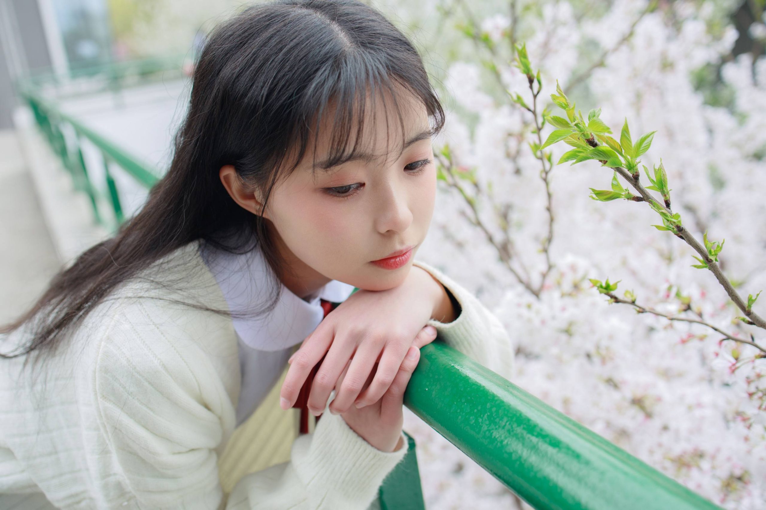 图片[6]-甜美可人的白丝姑娘【127P】20011-探姐姐