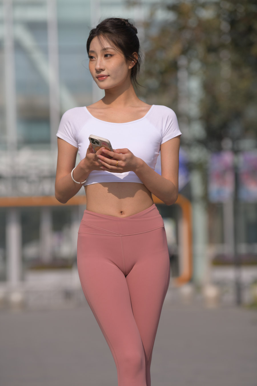 图片[1]-粉红色瑜伽裤女孩J4915 583P1V-26.4GB-探姐姐