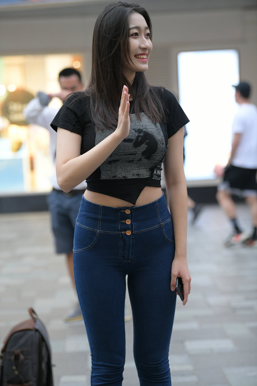 图片[1]-紧身牛仔裤女人J2784 240P-6.66GB-探姐姐