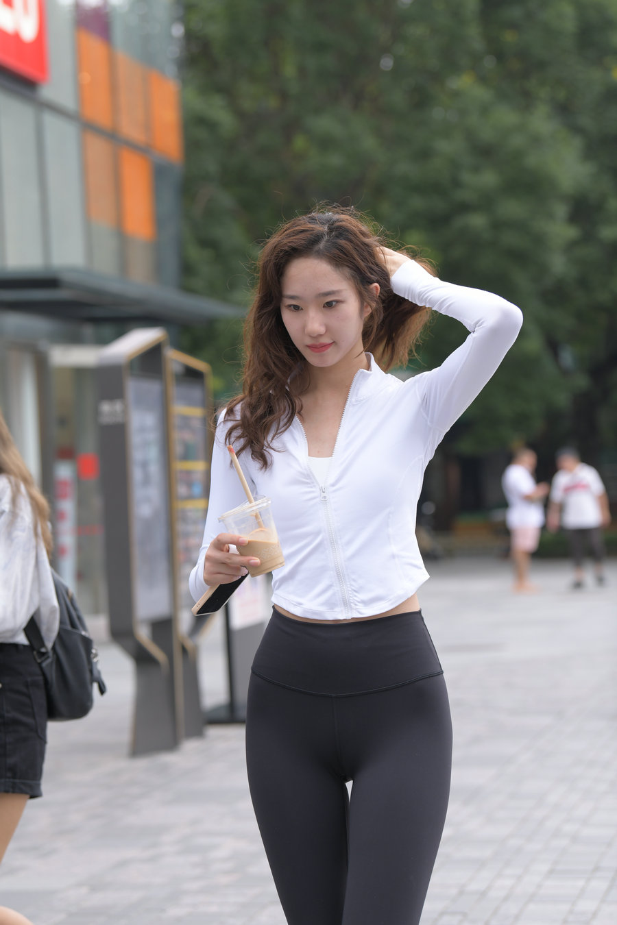 图片[3]-像刘亦菲的黑色瑜伽裤女孩J2237 340P1V-14.8GB-探姐姐