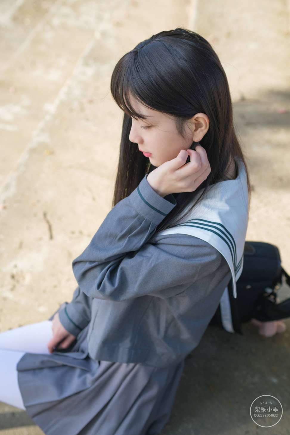 图片[3]-白丝清纯少女真的太可爱了【60P】20001-探姐姐