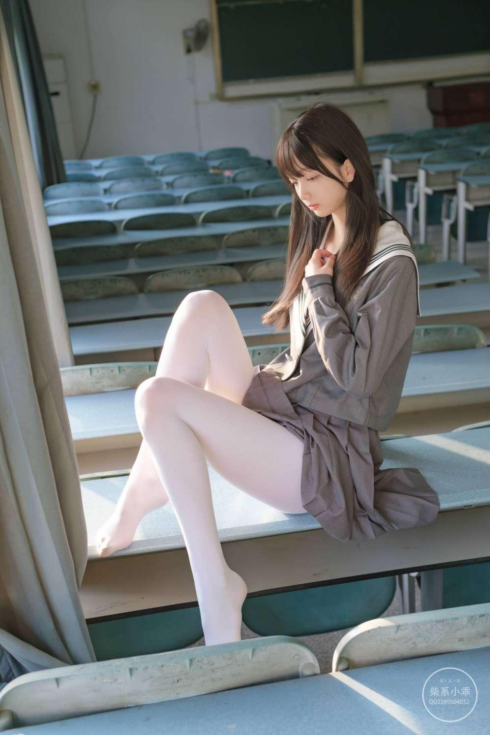 图片[5]-白丝清纯少女真的太可爱了【60P】20001-探姐姐