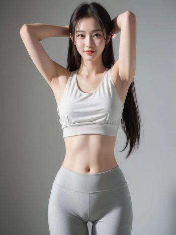 图片[3]-AI瑜伽裤清纯妹子系列图-探姐姐